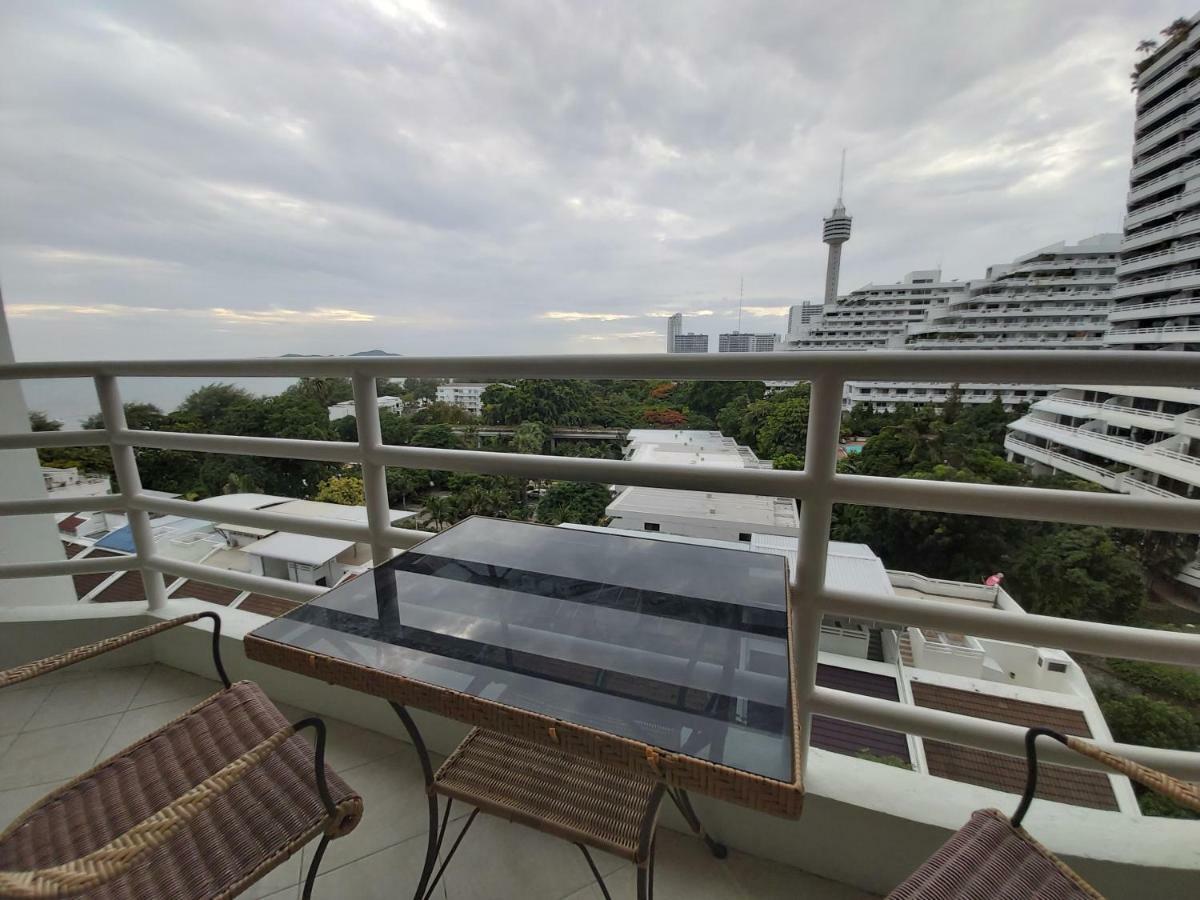 Condominum In Jomtien Beach With Sea View, Balcony And Free Wifi 芭達亞 外观 照片