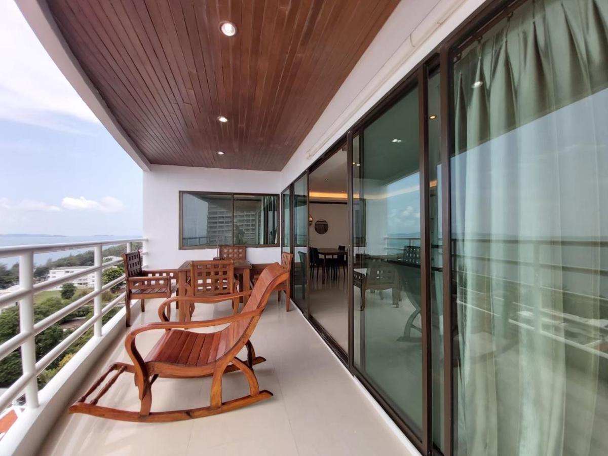 Condominum In Jomtien Beach With Sea View, Balcony And Free Wifi 芭達亞 外观 照片
