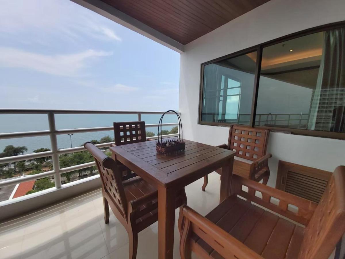 Condominum In Jomtien Beach With Sea View, Balcony And Free Wifi 芭達亞 外观 照片
