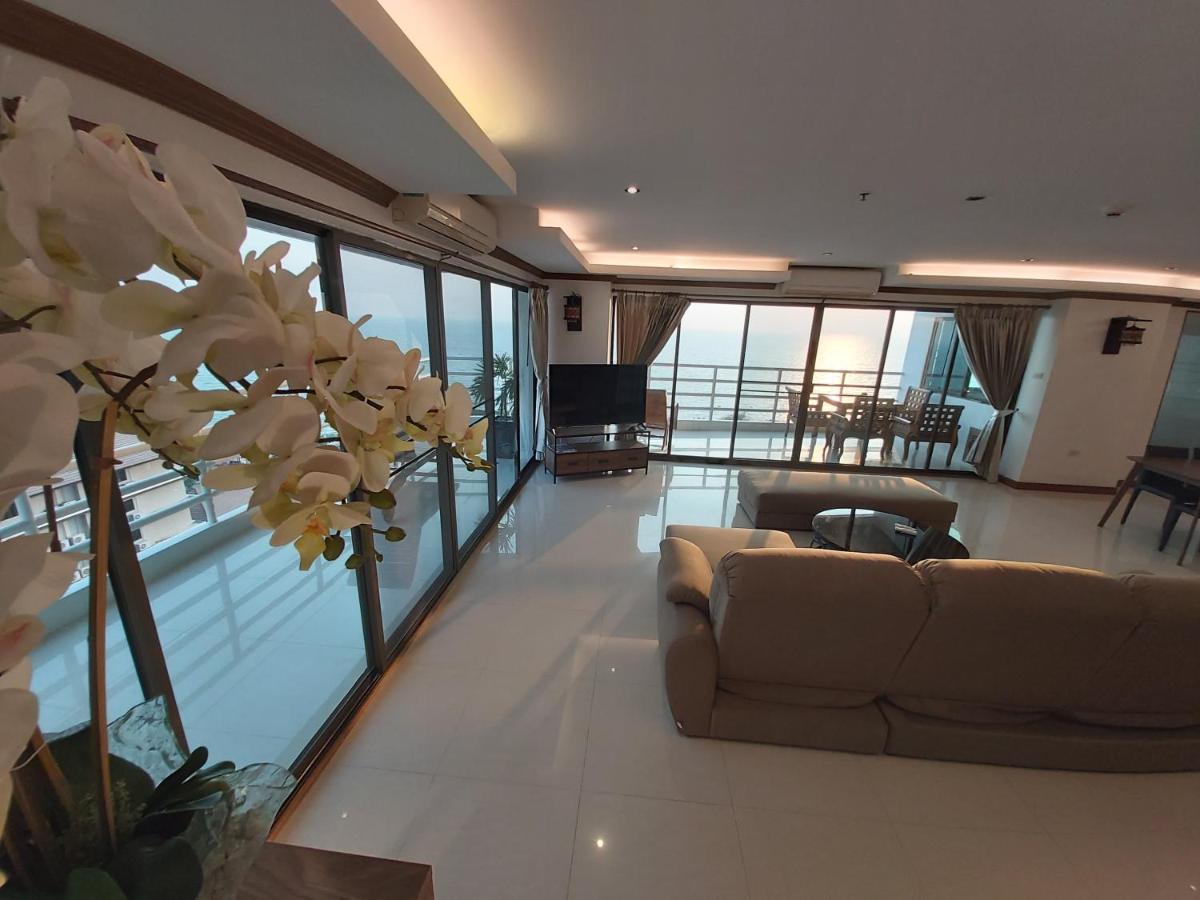 Condominum In Jomtien Beach With Sea View, Balcony And Free Wifi 芭達亞 外观 照片