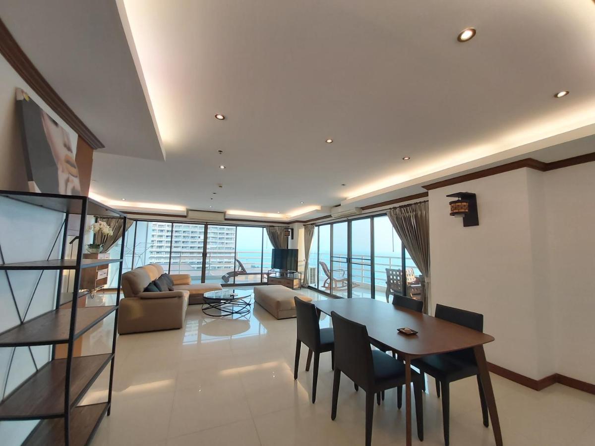Condominum In Jomtien Beach With Sea View, Balcony And Free Wifi 芭達亞 外观 照片